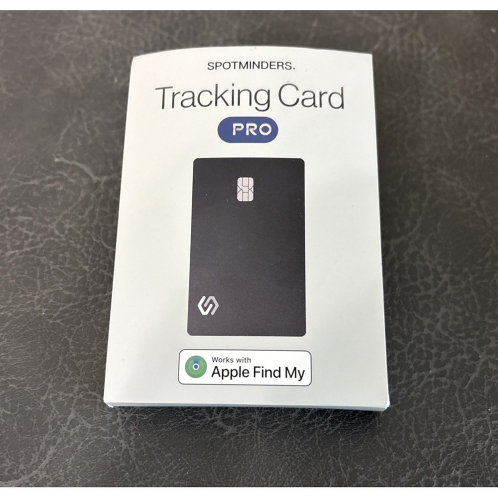Spotminders Tracking Card PRO Slim Wallet Finder Tracker Work Apple